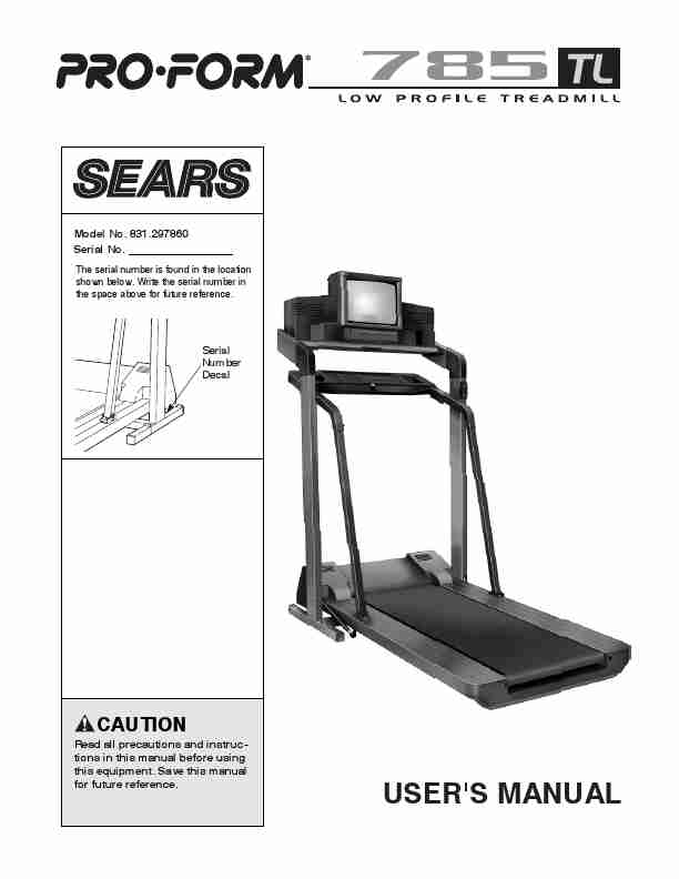 ProForm Treadmill 785 TL-page_pdf